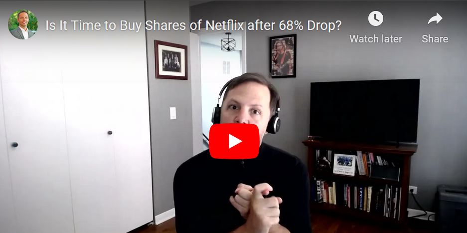 Is It Time to Buy Shares of Netflix after 68% Drop?