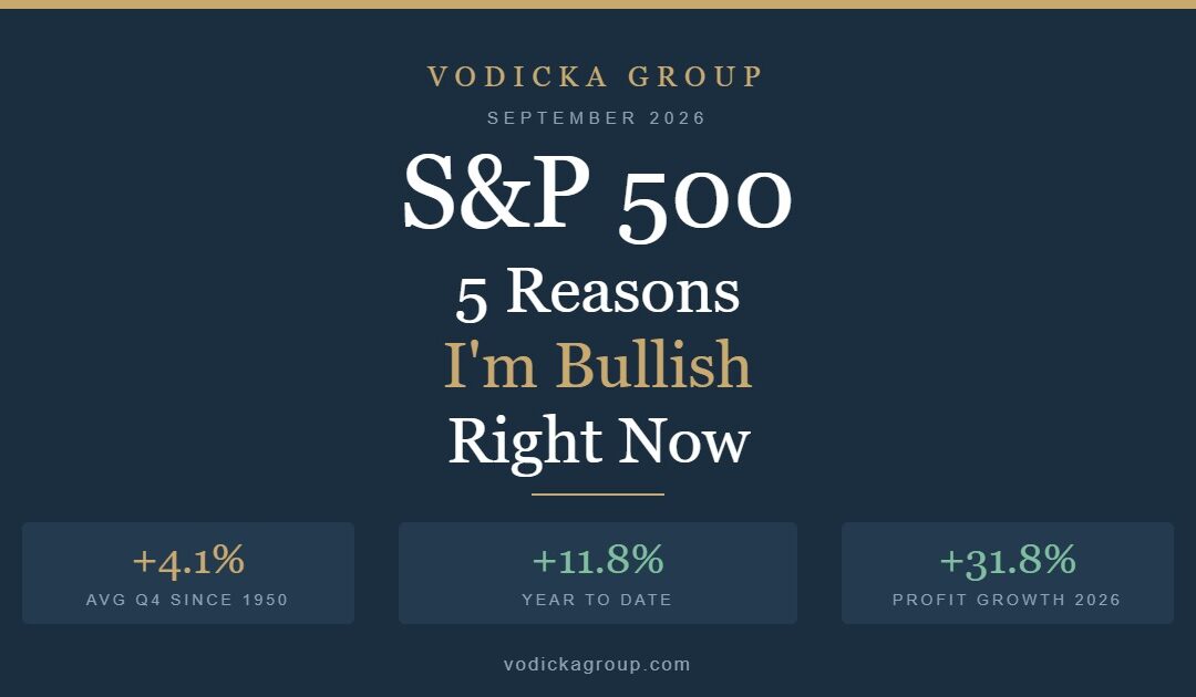 S&P 500: 5 Reasons I’m Bullish Right Now